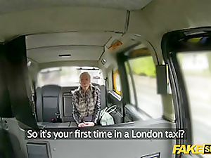 British hottie gets fucked hardcore dominant a hansom cab taxi-cub