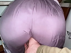Son-in-law hoisted his step mummy microskirt and eyed a ample ass for buttfuck intrusion lovemaking